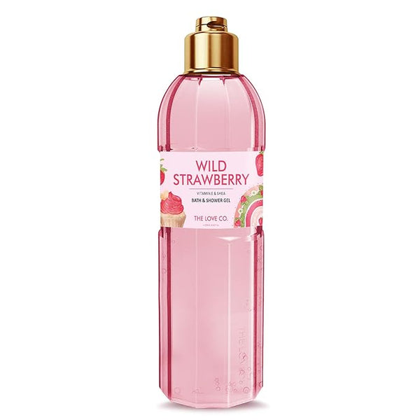 The Love Co. Strawberry Bath & Shower Gel - 250 ml