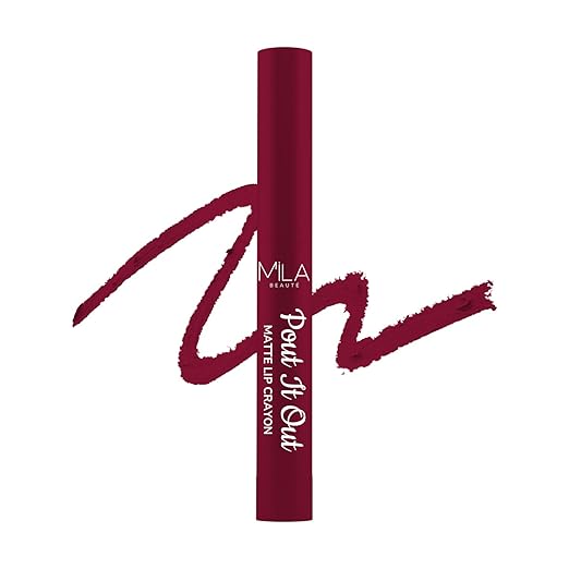 Mila Beaute Pout It Out Matte Lip Crayon Jessie - 1.25 gms
