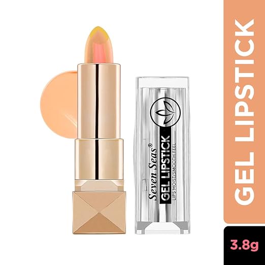 Seven Seas Gel Lipstick Lips Moist Smooth Touch Yellow - 3.8 gms