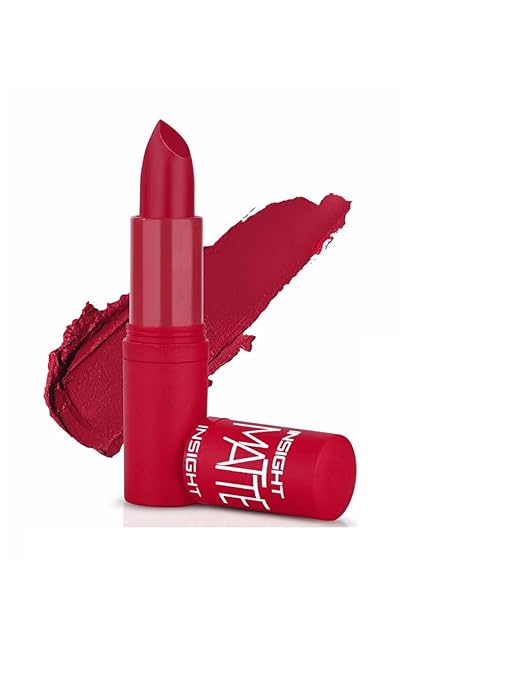 Insight Cosmetics Matte Lipstick Colour 26 Pink Me Red - 4.2 gms