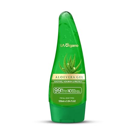 LA Organo Pure Aloe Vera Gel - 120 gms