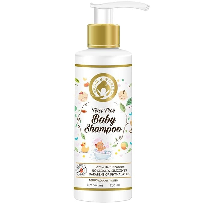 Mom & World Tear Free Baby Shampoo - 200 ml