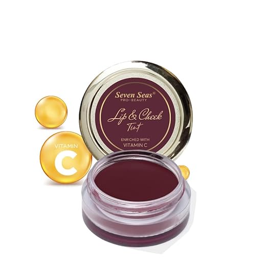 Seven Seas Lip & Cheek Tint Wine Berry - 8 gms