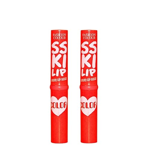 Fashion Colour Kiss Lip Colour Lip Balm Shade 05 - 2 gms (Pack of 2)