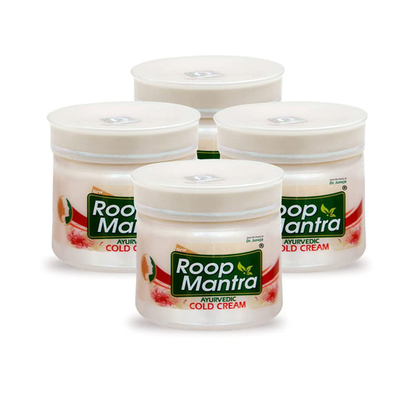 Roop Mantra Kesar Malai Cold Cream - 100 gms (Pack of 4)