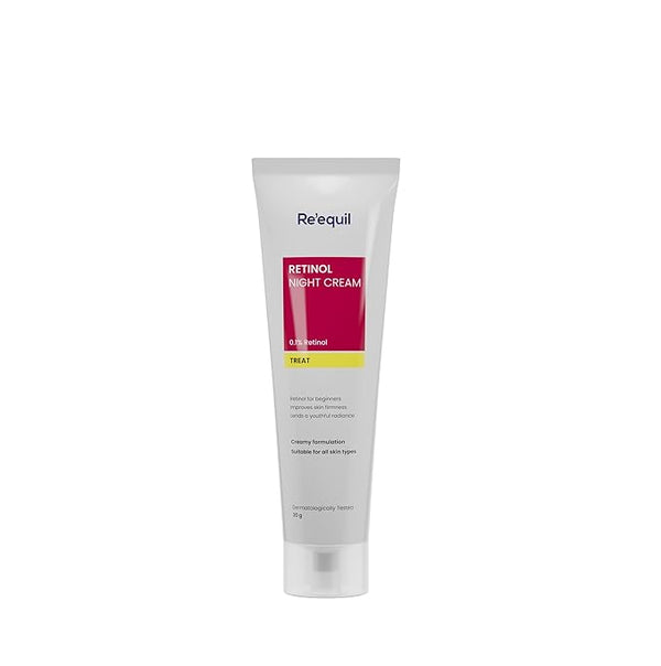 Re' Equil 0.1% Retinol Night Cream - 35 gms