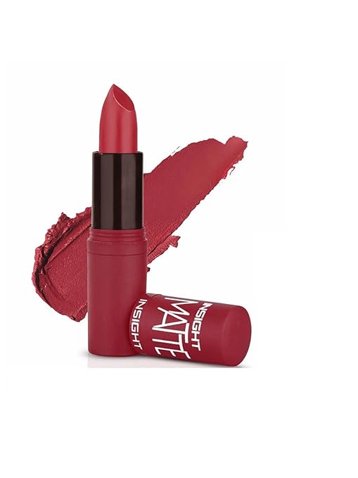 Insight Cosmetics Matte Lipstick Colour 08 Berry Dance - 4.2 gms