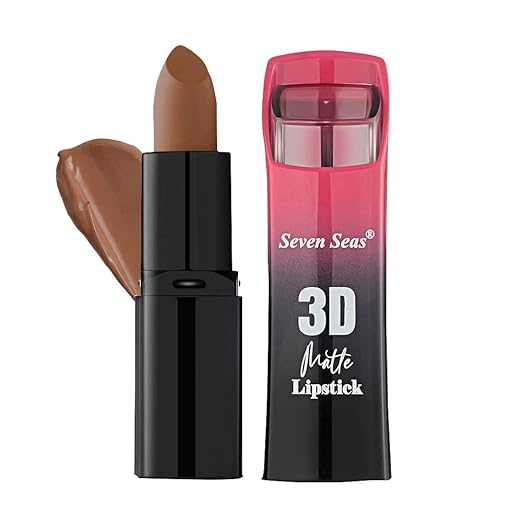 Seven Seas 3D Matte Lipstick Apple Candy - 3.8 gms