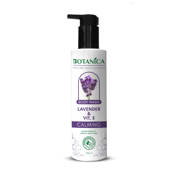 Jaquline USA Botanica Vit E Lavender Body Wash - 250 ml