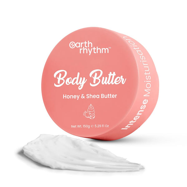 Earth Rhythm Honey and Shea Body Butter - 150 gms