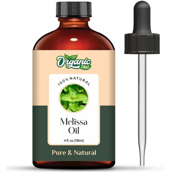 Organic Zing Melissa (Melissa Officinalis) Oil | Essential Oil - 118 Ml