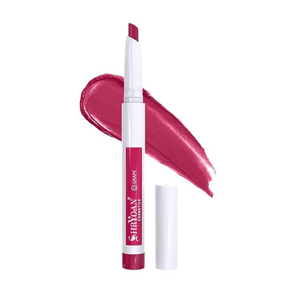 Shryoan Non Transfer 48 Hours Waterproof Lipstick Grape - 3 gms