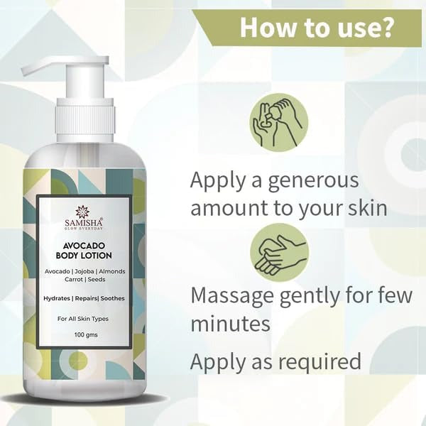 Samisha Naturally Good Natural Avocado Body Lotion - 100 gms