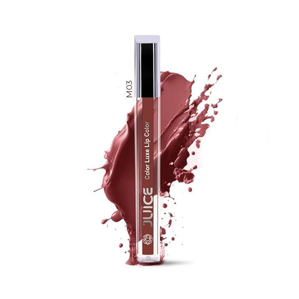 Juice Cosmetics Matte Color Luxe Lipstick Teddy Brown M03 - 2.5 m