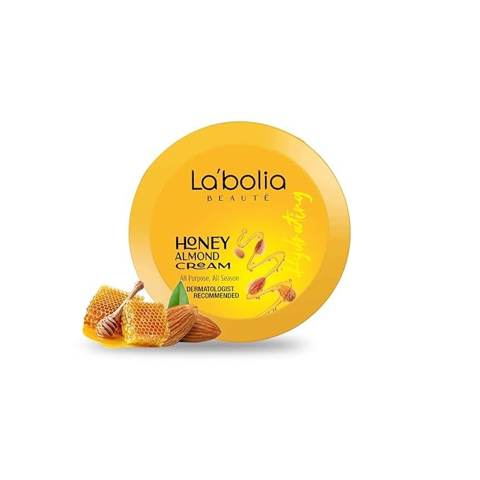Pedro Labolia Labolia Beaute Honey Almond Cream With Vitamin E - 500 gms – Veeha Beauty