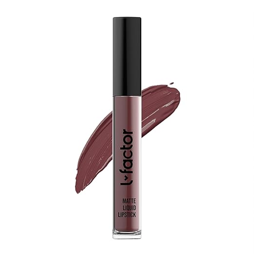 L Factor New York Matte Trap Liquid Lipstick Deep Brown - 5 ml
