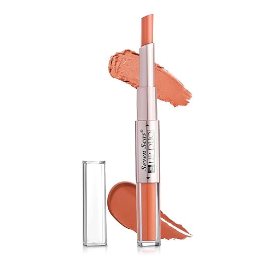 Seven Seas Lip Duo 2 In 1 Lipstick Sepa Skin I - 3 ml