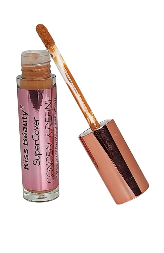 Kiss Beauty Super Cover Conceal & Define Liquid Shade 01 - 5 gms