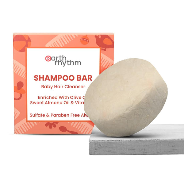 Earth Rhythm Baby Shampoo Bar(Card Board) - 80 gms