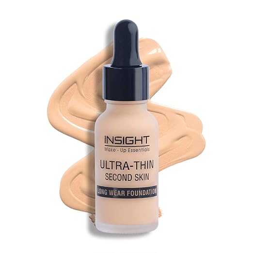 Insight Cosmetics Ultra Thin Second Skin Long Wear Liquid Colour 01 Golden Honey - 20 ml