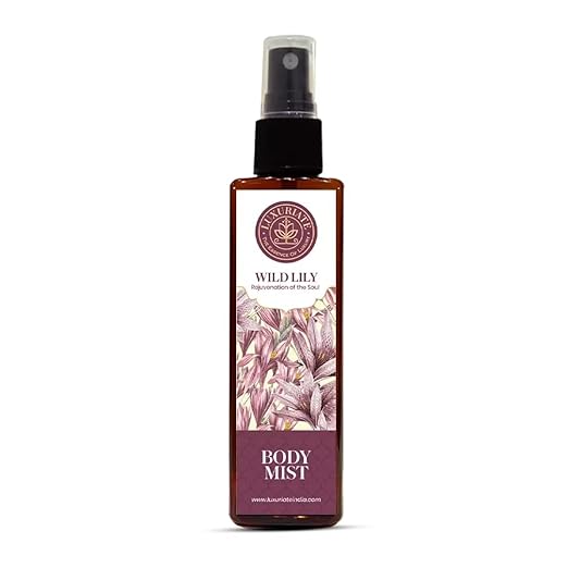 Luxuriate Wild Lily Fragrance Body Mist - 100 ml