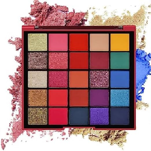 Mattlook 25 Colors Blink Eyeshadow Palette Mutlicolor 01 - 26 gms