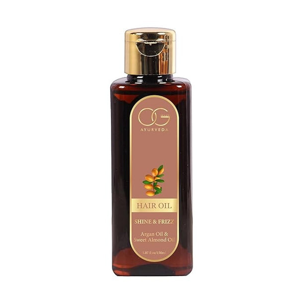 OG BEAUTY Ayurveda Shine & Frizz Hair Oil - 150 ml