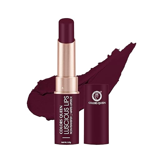 Colors Queen Lipstick Mild Wine (Matte) - 3.5 gms