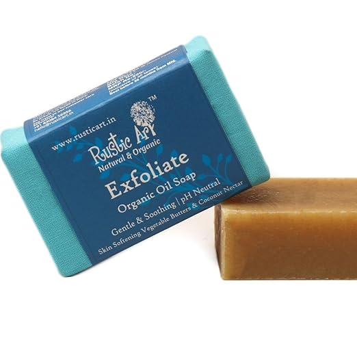 Rustic Art Organic Exfoliate Soap - 100 gms