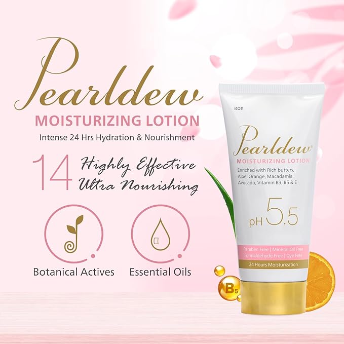 Pearldew Moisturizing Lotion, pH 5.5 - 100 Ml
