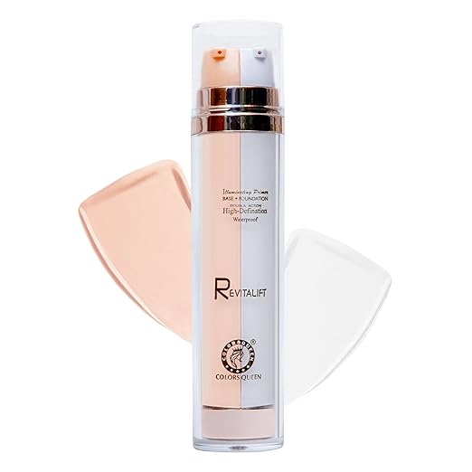 Colors Queen Revitalift Illuminating 2 In 1 For All Skin Type  01 Ivory - 40 gms