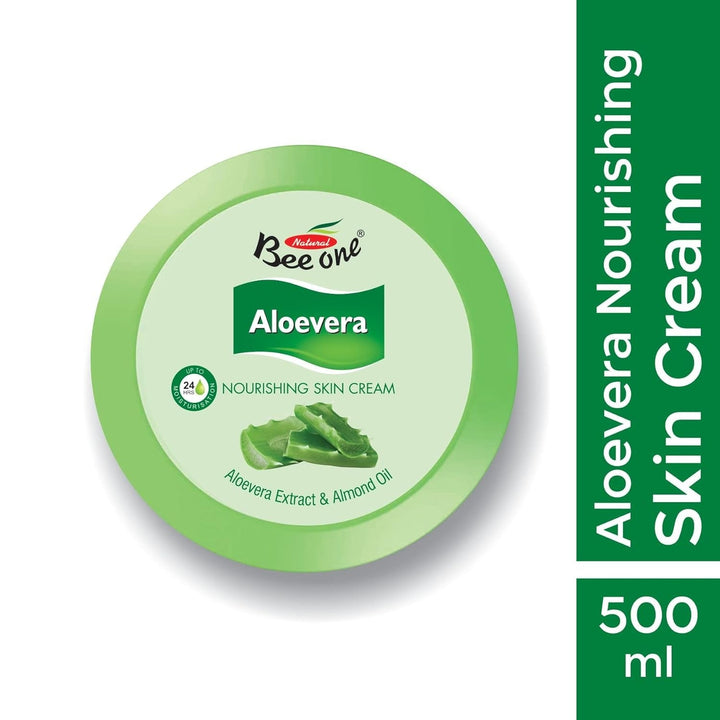 Beeone Nourishing Skin Cream Aloevera - 500 ml