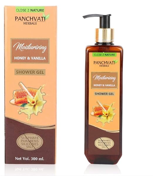 Panchvati Shower Gel with Honey & Vanilla - 300 ml