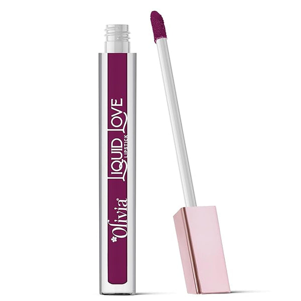 Oliva Liquid Lipstick Plum Pop - 2 ml