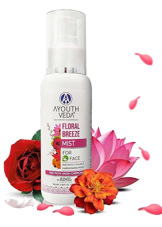 Ayouthveda Floral Breeze Face & Body Mist - 100 ml