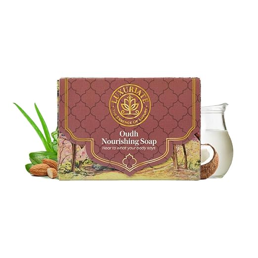 Luxuriate Oudh Nourishing Soap Luxury Premium Soap - 125 gms