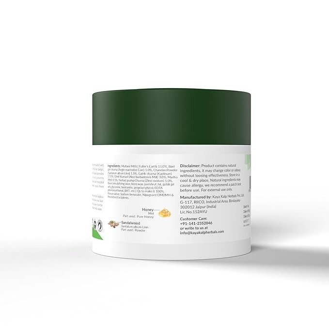 Kulsum's Kaya Kalp Herbals Anti Allergic Pack For De-Pigmentation & Scar Reduction - 50 gms