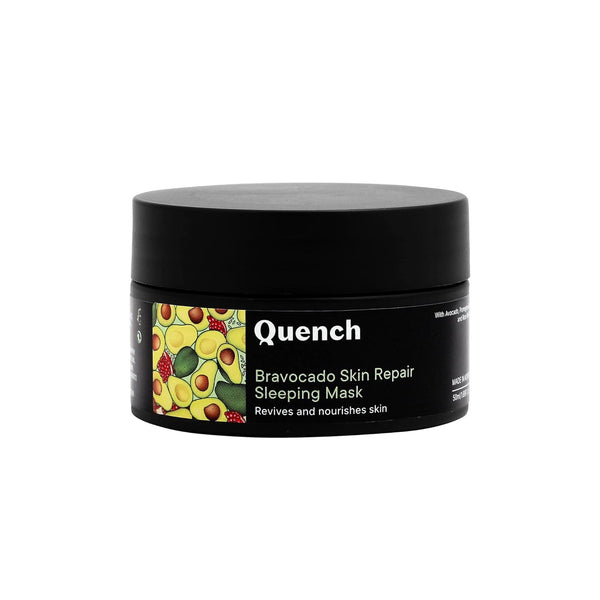 Quench Skin Repairing Night Cream with Avocado & Vitamin E - 10 ml