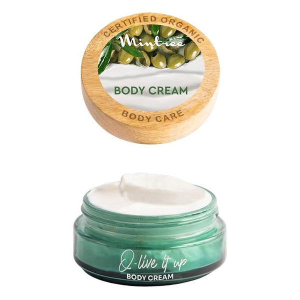 Mintree Organic Moisturizing Olive Body Butter For Dry Skin - 150 gms