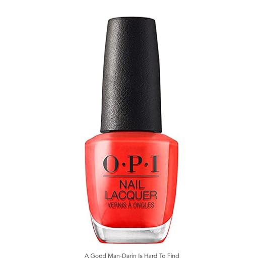 O.p.i Nail Lacquer A Good Man Darin Is Hard Find (Red) - 15 ml