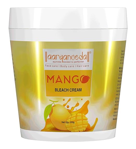 Aryanveda Mango Bleach Cream - 250 gms