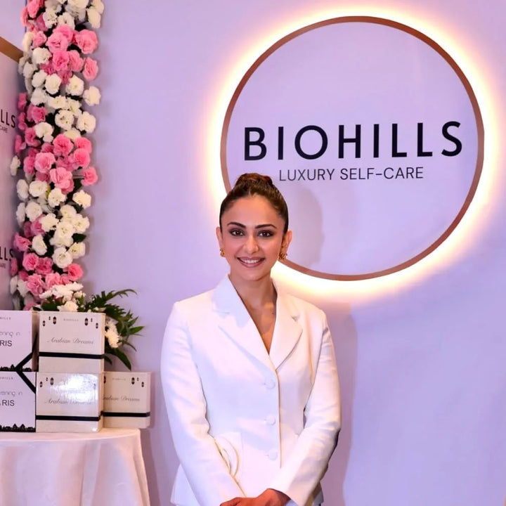 Biohills Rosette Blossom Body Milk | 300ml | Luxurious Fragrance, Non-Greasy, Deeply Moisturizing | Enriched with Wheat Germ Oil, Rose Oil & Moroccan Argan Oil | Infused with Vitamin E & Kokum Butter
