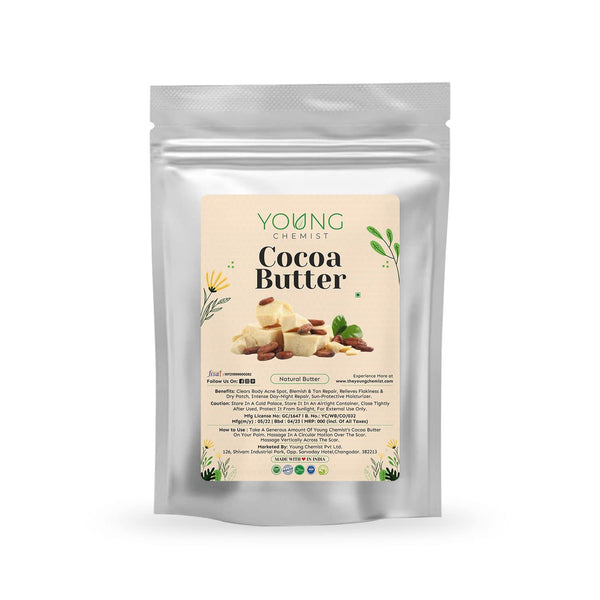 Young chemist Natural Refined Cocoa Butter - 100 gms