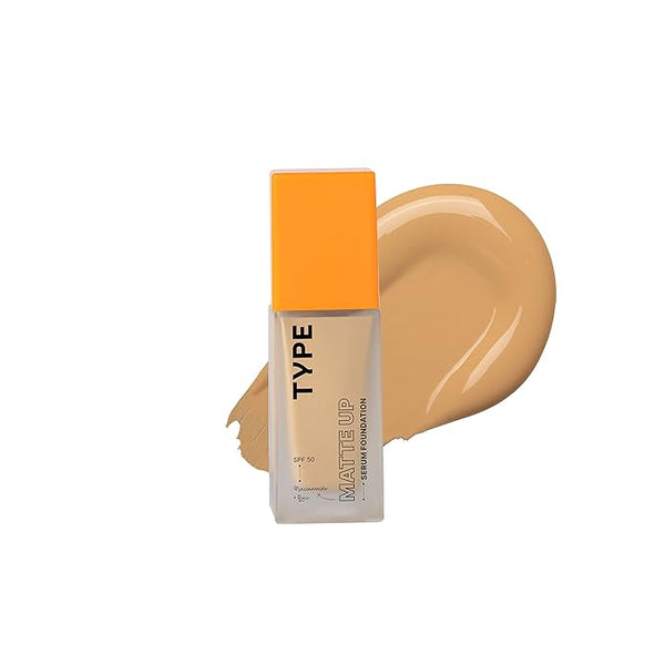 Type Beauty Matte Up Serum Foundation 118 Biscotti - 150 gms