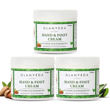 Glamveda Hand & foot crack cream - 100 gms(Pack of3)