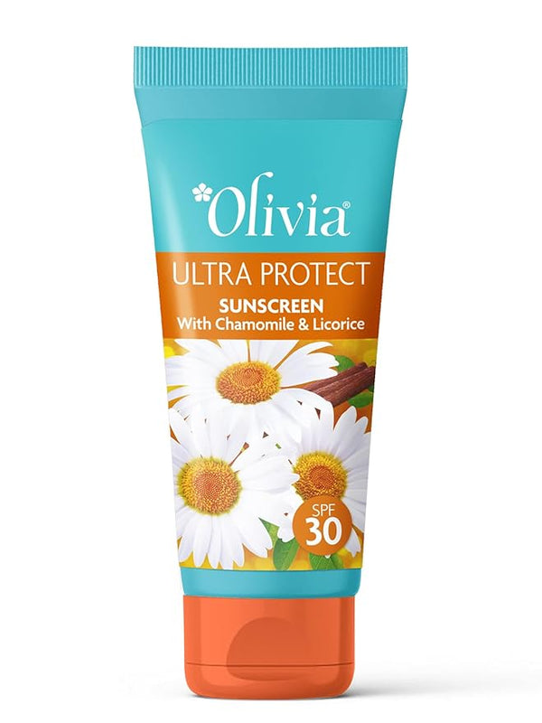 Olivia Chamomile Sunscreen Spf 30 With Uva Uvb Protection - 50 gms