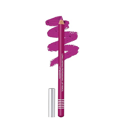 Colors Queen Matte Lip Liner Pencil For Professional Makeup L 17 Magenta - 2 gms