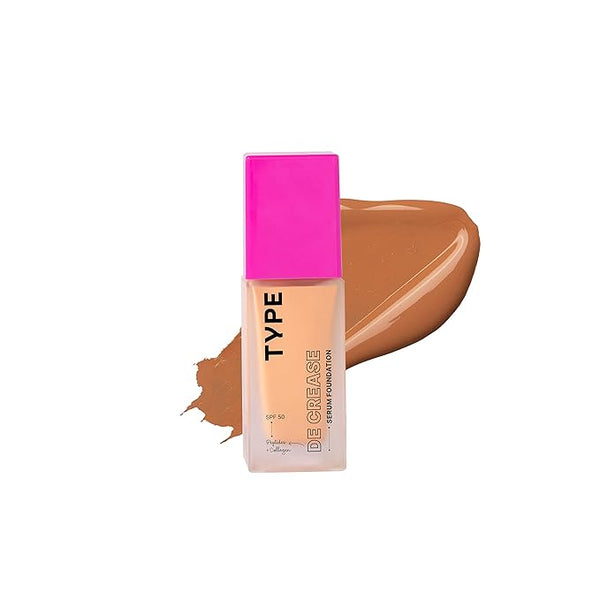 Type Beauty De Crease Serum Foundation Colour 242 Honey - 153 gms