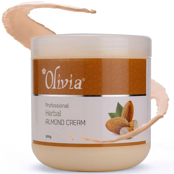 Olivia Professional Herbal Almond Cream - 800 gms