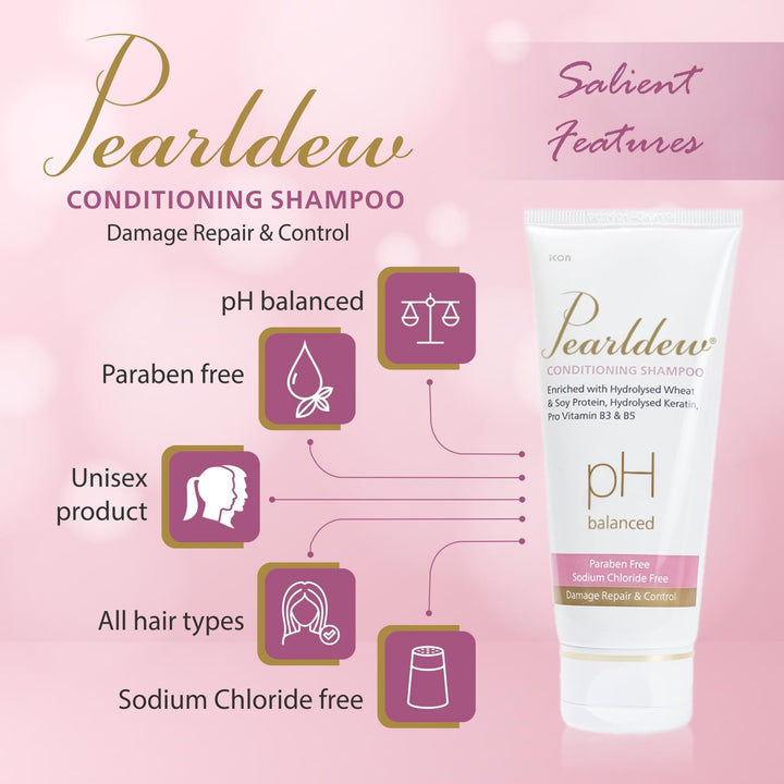 Pearldew Conditioning Shampoo | pH Balanced - 100 Ml